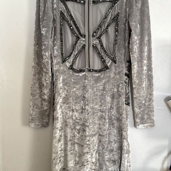 Kimchi Blue Silver Dress EUC - Picture 5 of 8